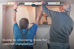 tools for cabinet installation