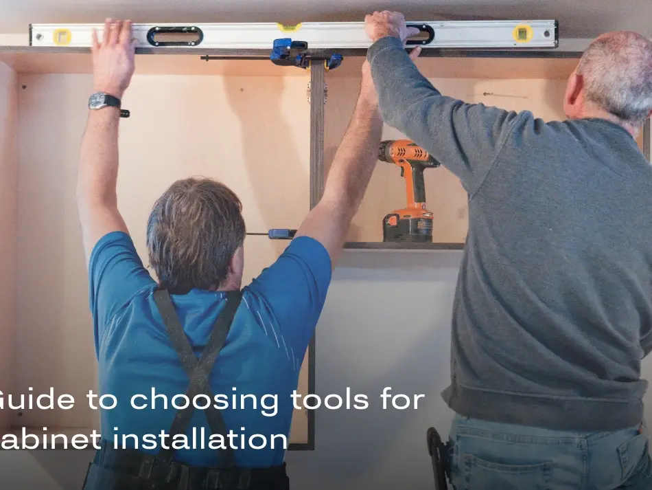 tools for cabinet installation